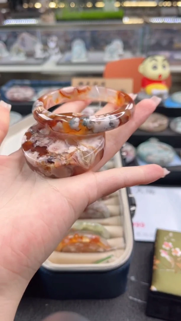 未镶嵌手镯石英质玉57圈口（赠品镯心）2S93790