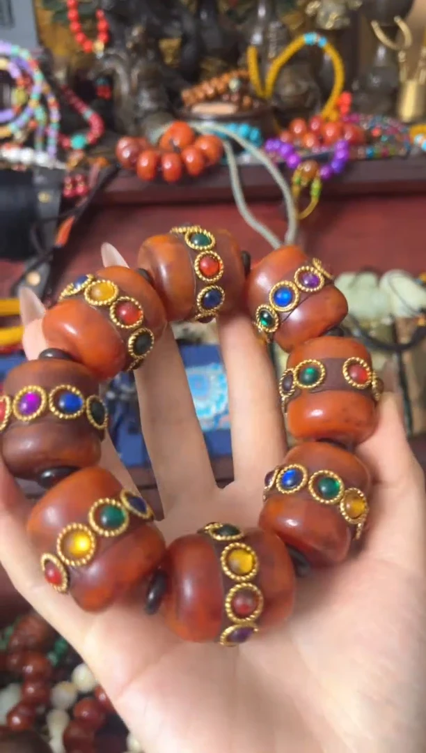 【闪购商品】蜜蜡手链未镶嵌——————————————