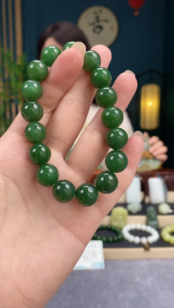 吊坠(不含链)未镶嵌和田玉手串