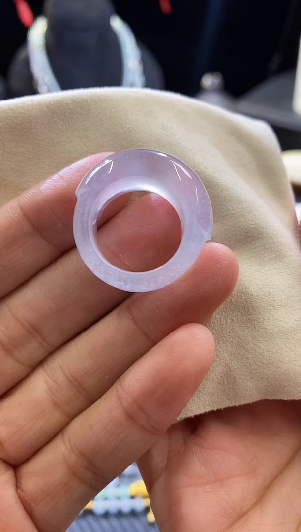 未镶嵌挂件翡翠默**默戒圈尾款