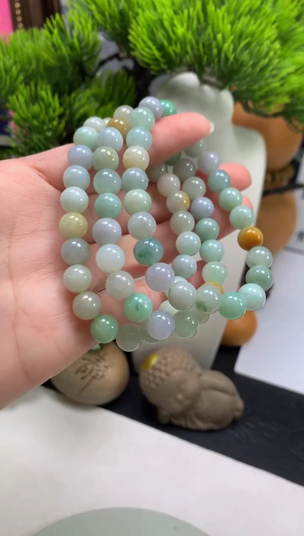 未镶嵌手链翡翠---124751多样性发其一