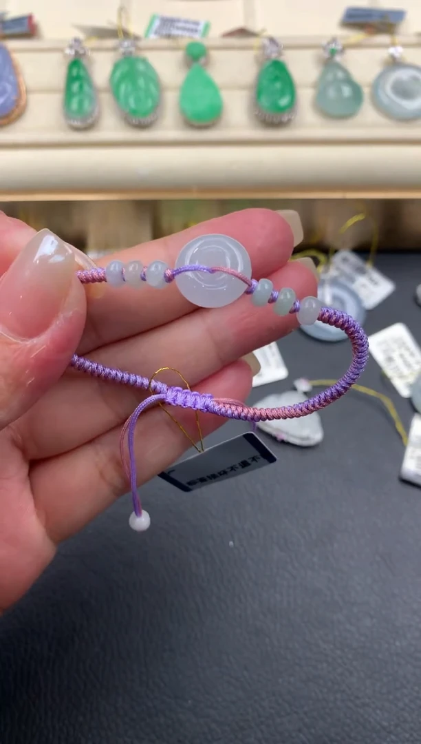 【闪购商品】翡翠手绳未镶嵌Q652