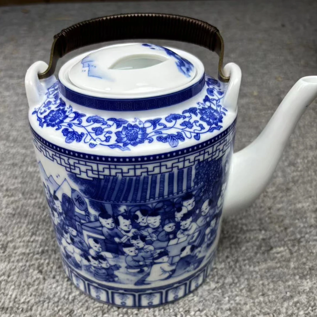 百子图系1号中式提梁壶B5