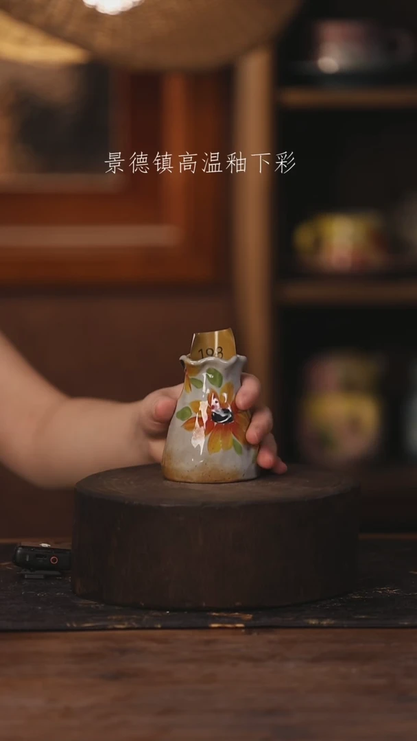 陶瓷景德镇高温釉下手绘陶瓷198
