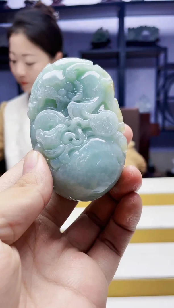 定制翡翠未镶嵌毛货07020157