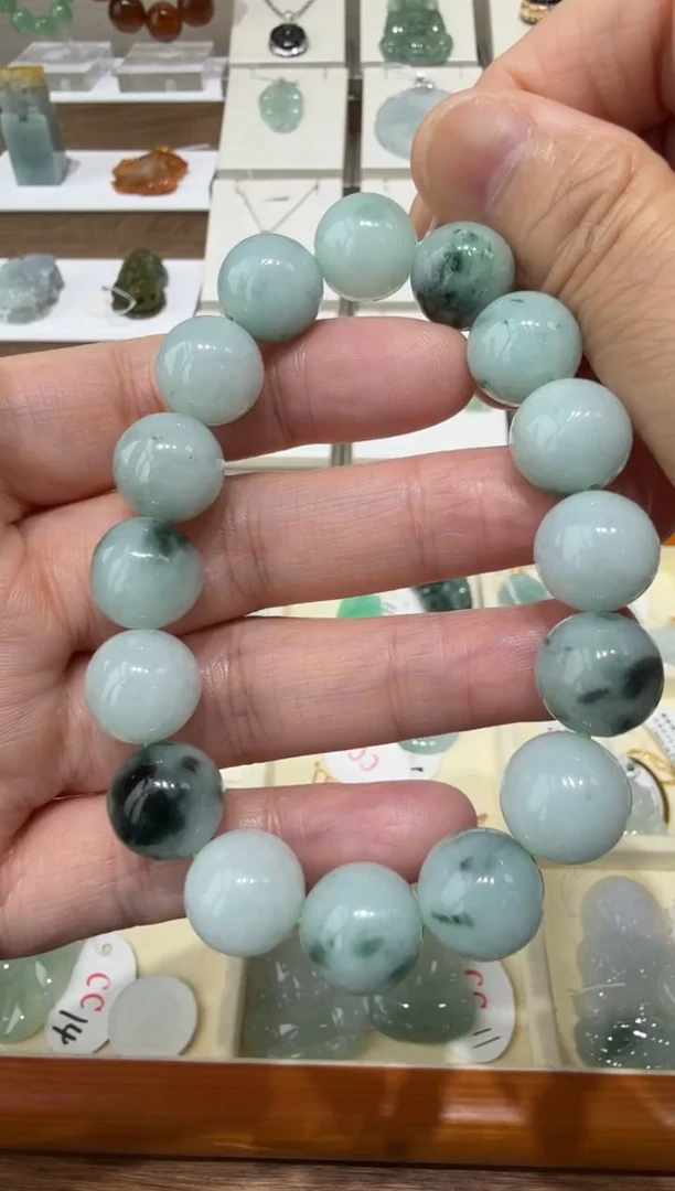 未镶嵌挂件翡翠A货翡翠多样性飘花手串发一件