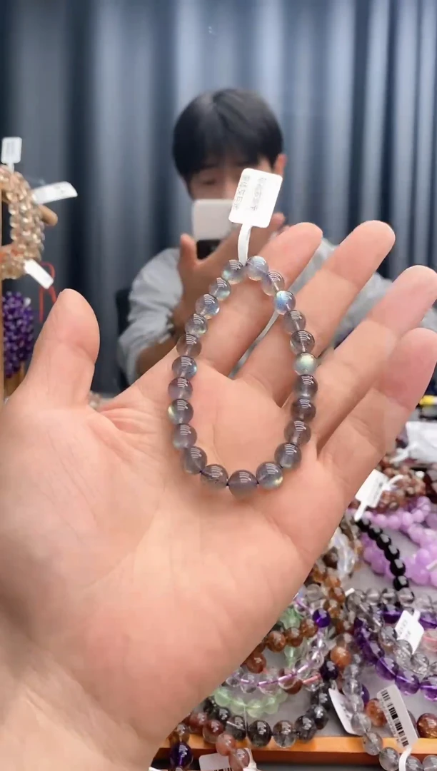 【闪购商品】长石手链未镶嵌灰月光