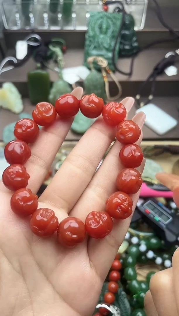 颈饰未镶嵌南红玛瑙未镶玉吊坠多样性拍一发一