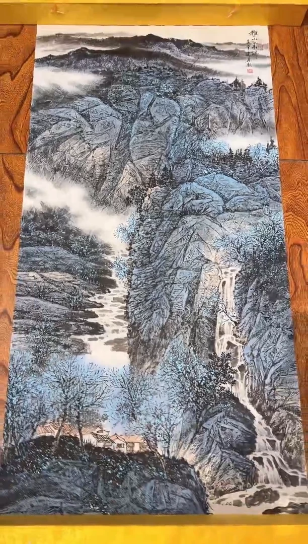 【闪购商品】国画周建真老师亲笔绘画作品27-34