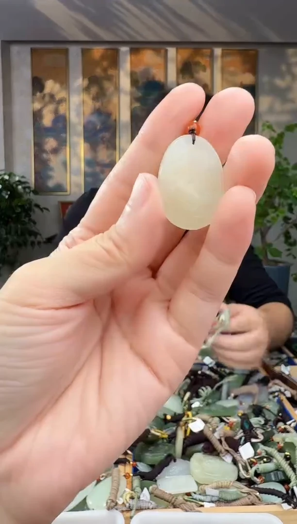 未镶嵌和田玉挂件拍一发一