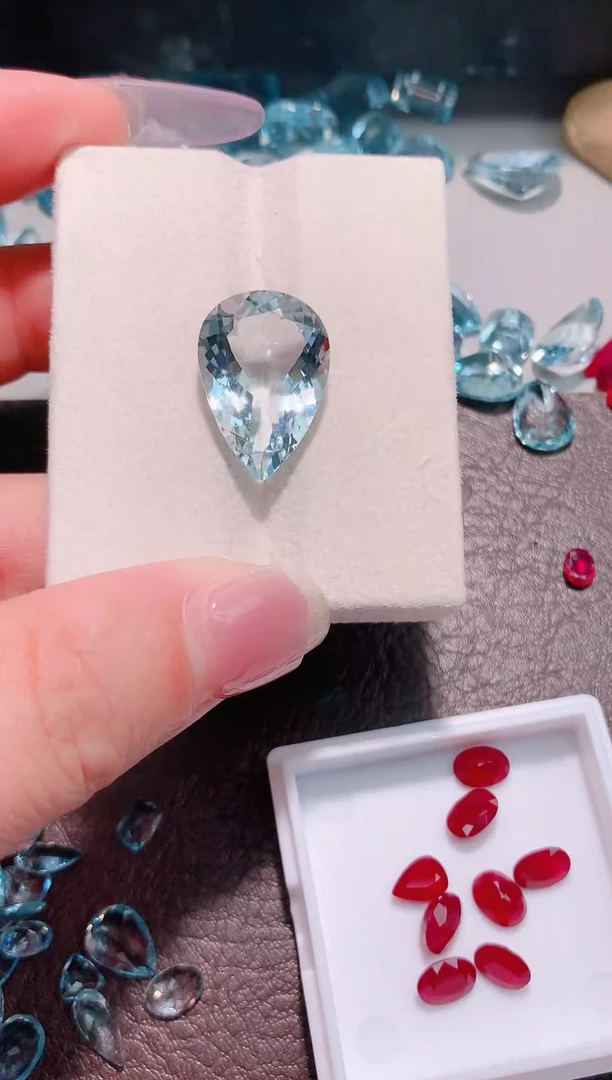 裸石海蓝宝石11.96ct