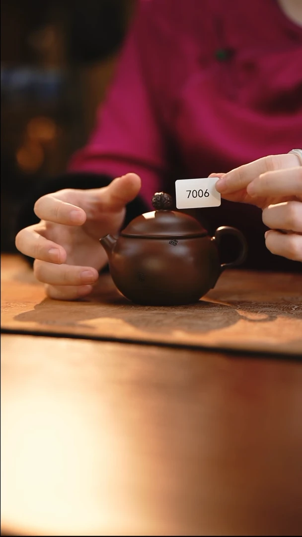 雲梦茶器紫陶茶壶7006