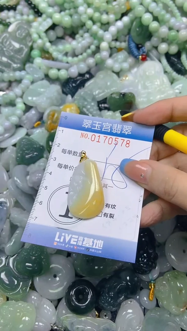 翡翠未镶嵌颈饰闪购0170578