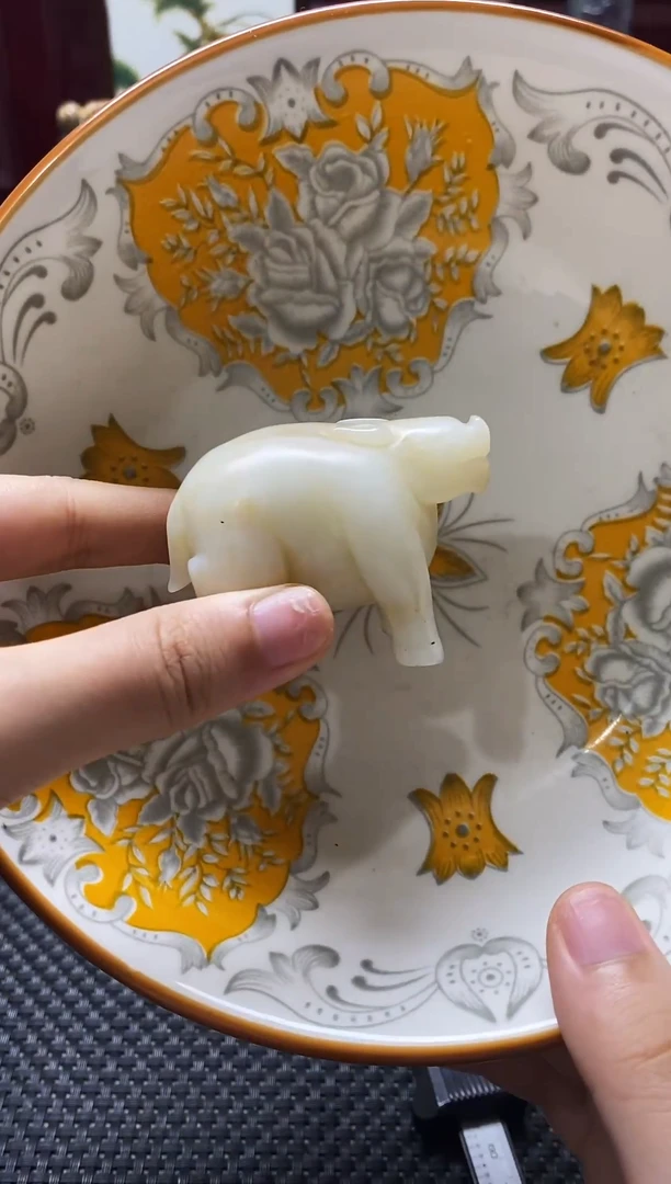 瓷片瓷片 瓷器 摆件 1个