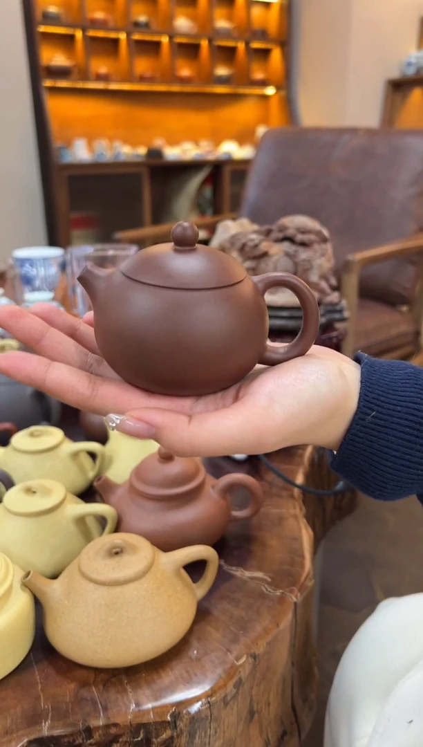 【闪购商品】紫砂茶壶【头哥手工壶】西施底槽清