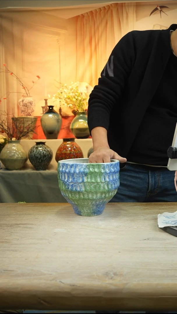 高度19口径19陶瓷花瓶