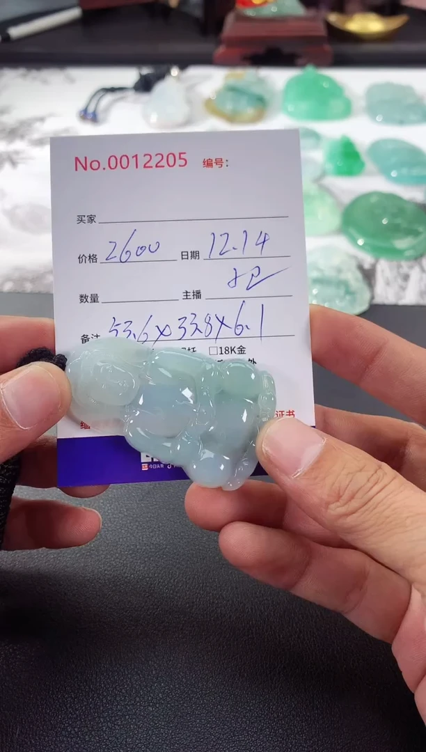 颈饰未镶嵌翡翠正装