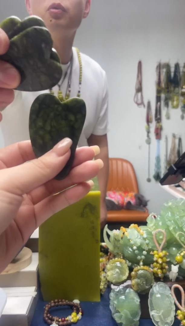 未镶嵌岫玉颈饰多样性发货拍一发一