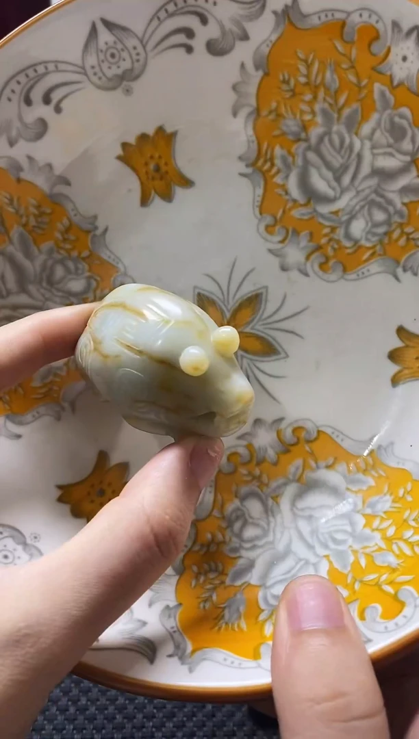 瓷片瓷片 瓷器 摆件 1个