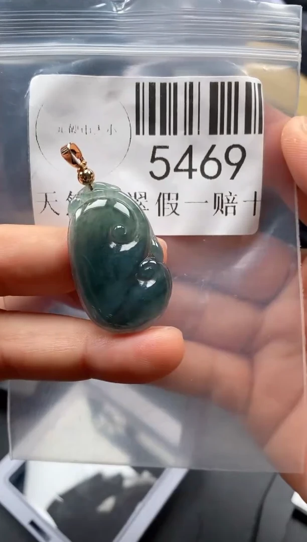 翡翠未镶嵌吊坠(不含链)5469