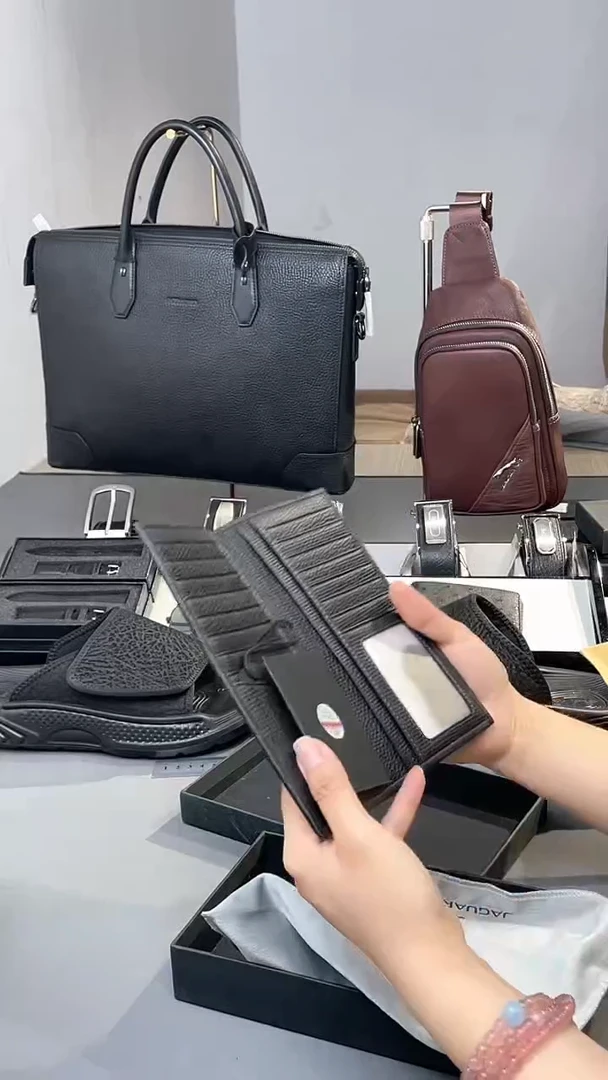 牛皮（革）韩爵绅士包包皮具837