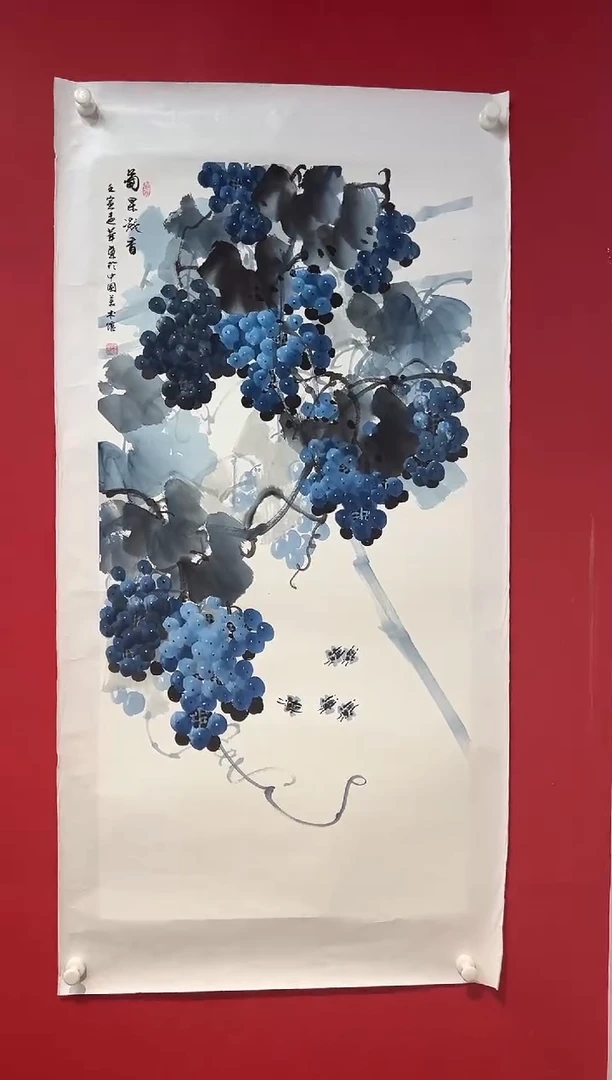 国画画家陆远华纯手绘原作