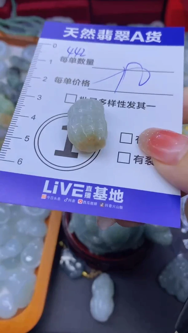 颈饰未镶嵌翡翠天然翡翠A货批量多样性发一件