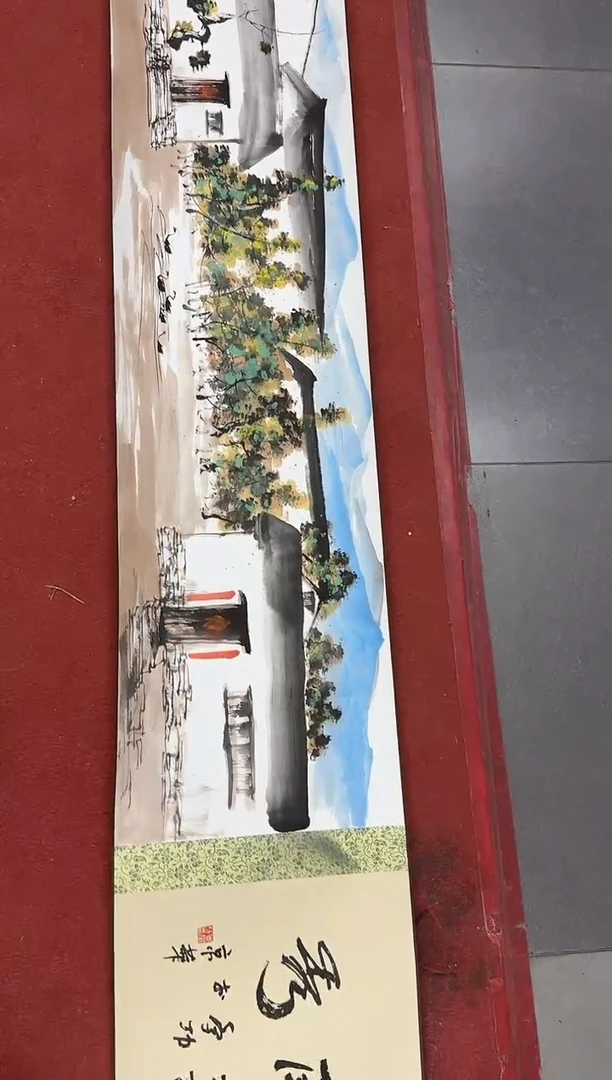 国画炳山艺术--李学 功+崔 景哲老师合作作品