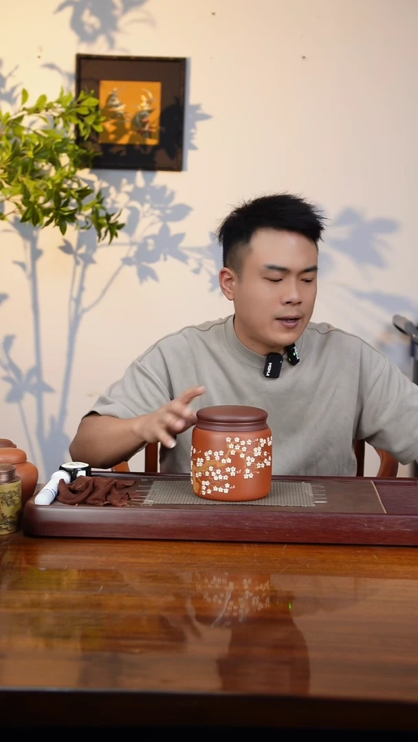 宜兴原矿紫砂茶叶罐