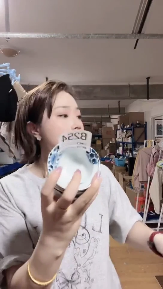 瓷片日本进口瓷器小八角五只不同花色B254