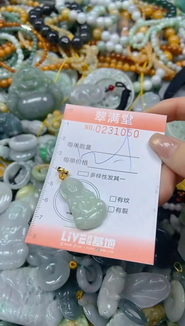 颈饰未镶嵌翡翠闪购0231050