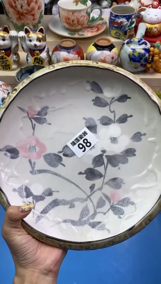 瓷片柠***莲隆莲瓷器欢迎大家
