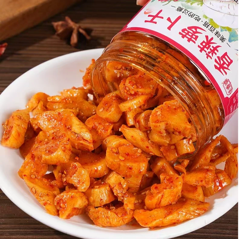 香辣萝卜干230g麻辣下饭菜嘎嘣脆爽即食开胃网红咸菜罐装