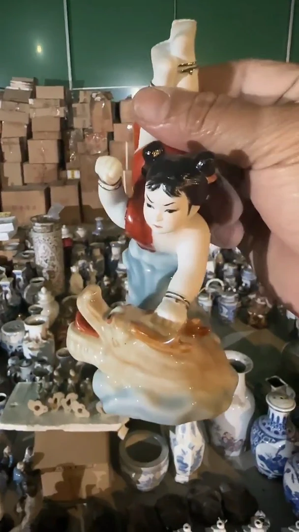 茉**茶石湾公仔出口陶瓷