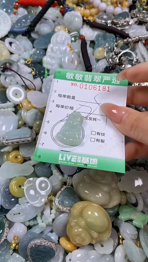 【闪购商品】翡翠颈饰未镶嵌闪购0106181多样性发其一