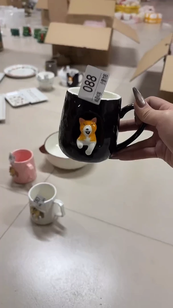 陶瓷手柄款微瑕四单包邮088