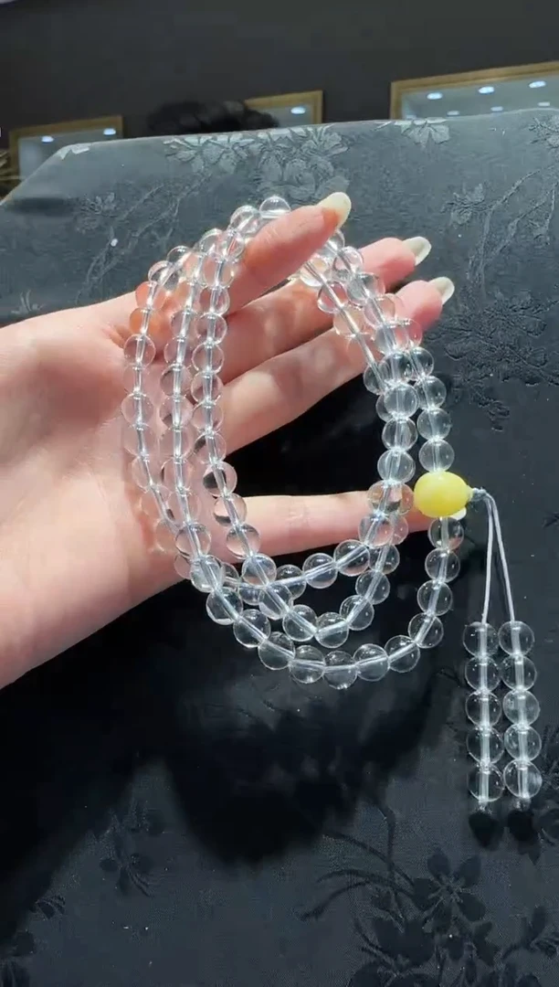 【闪购商品】水晶项链未镶嵌水晶108 项链