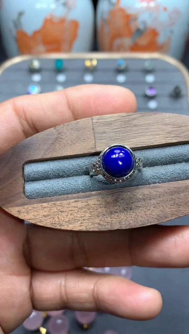 【闪购商品】青金石戒指未镶嵌W29（随机性发货只发一单）