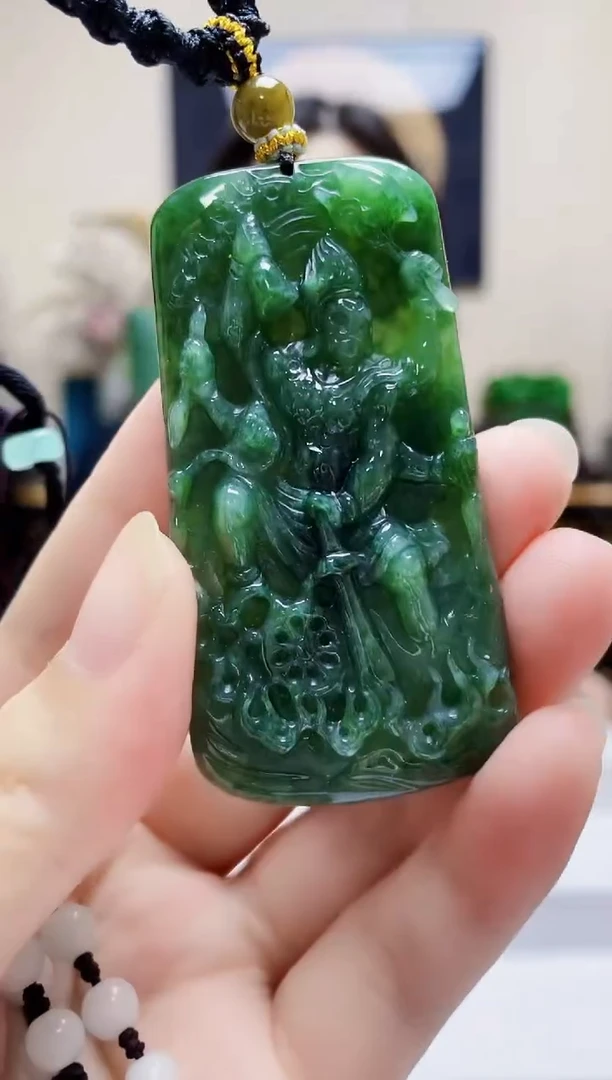 未镶嵌定制翡翠吊坠54