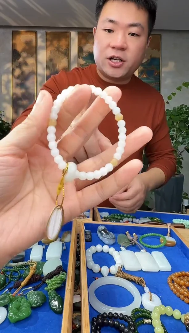 未镶嵌和田玉挂件拍一发一