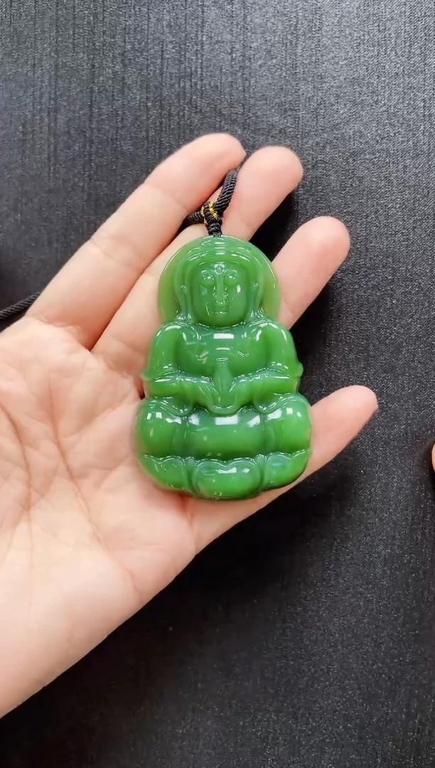 吊坠(赠链)未镶嵌和田玉多样性发一