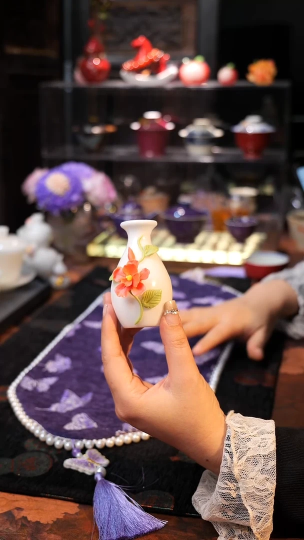 非遗小花瓶茶周边