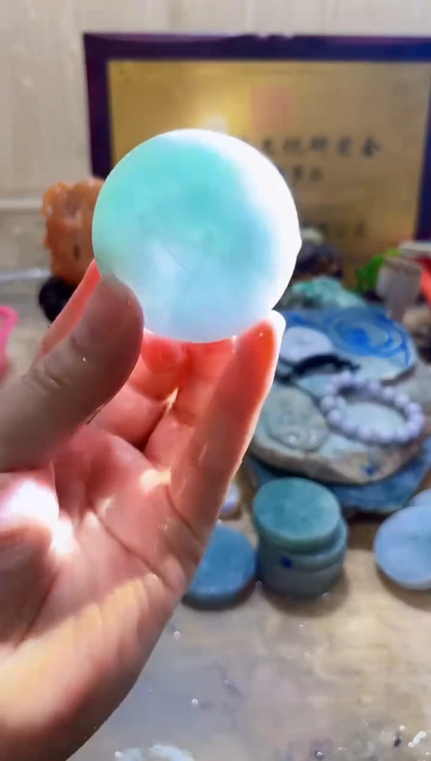 翡翠挂件未镶嵌A货常星1909