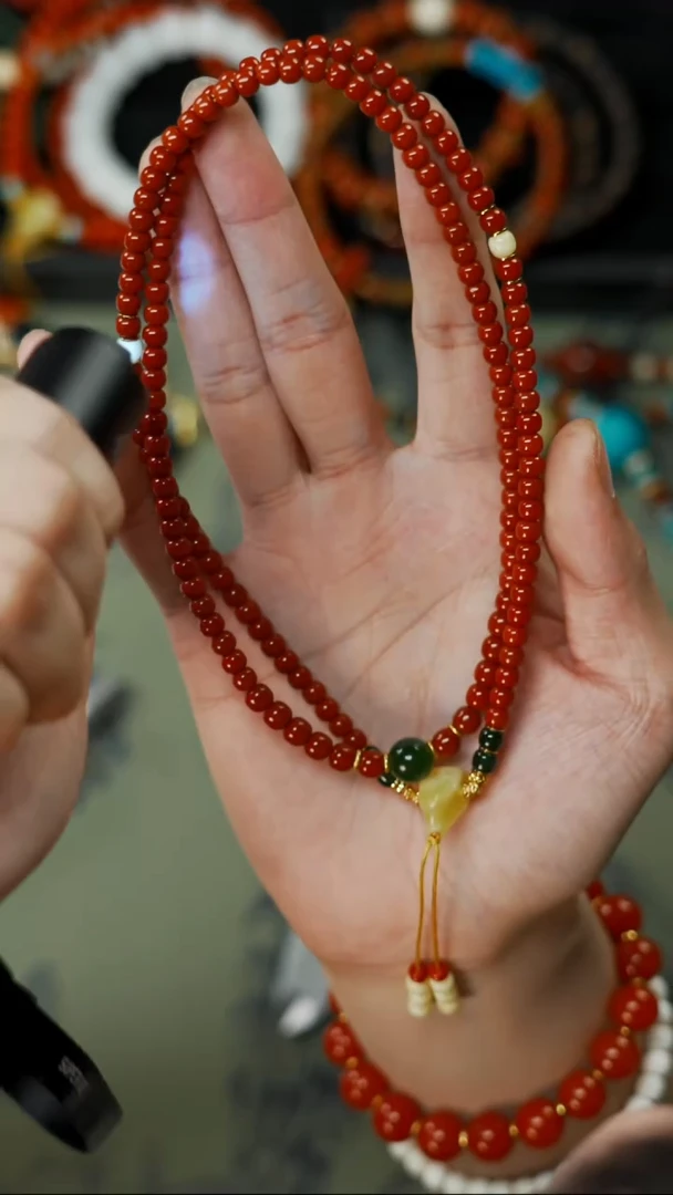 南红玛瑙文玩配饰未镶嵌文玩配饰