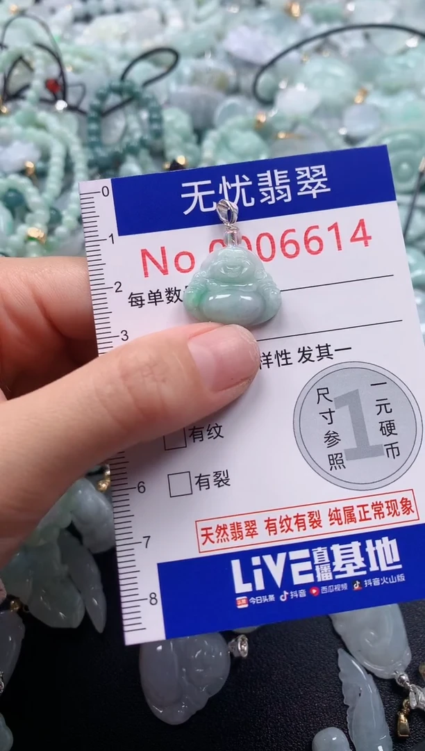 颈饰未镶嵌翡翠6614