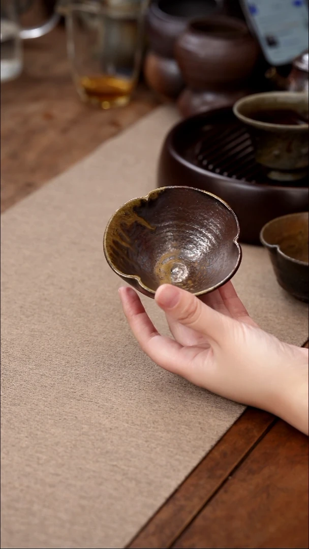 茶壶紫砂34号花瓣杯