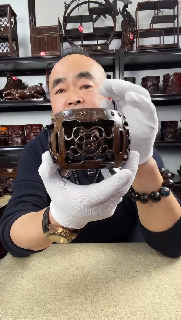 木老李红木工艺品新鼓