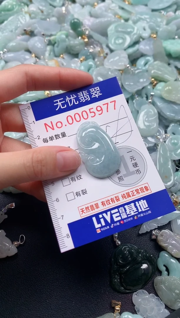 颈饰未镶嵌翡翠5977