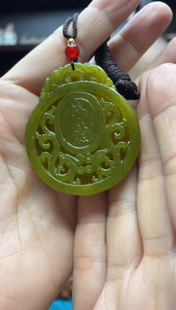 未镶嵌岫玉吊坠多样性发*货拍一发一
