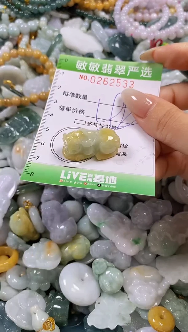 翡翠未镶嵌颈饰闪购0262533
